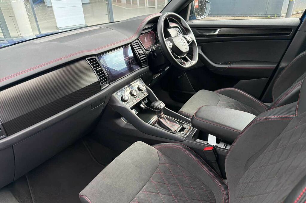 Skoda Kodiaq 2.0 Tsi 245 Vrs 4X4 Dsg 7 Seat DF73VYH Blue #2