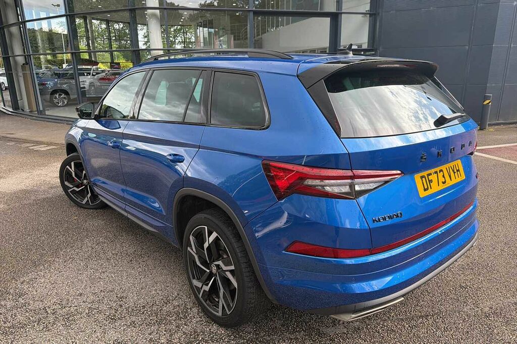 Skoda Kodiaq 2.0 Tsi 245 Vrs 4X4 Dsg 7 Seat DF73VYH Blue #3