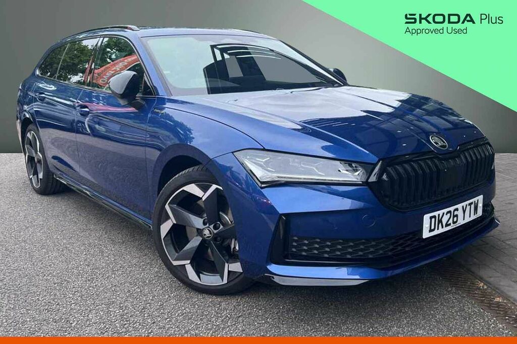 Skoda Superb 2.0 Tsi Sportline 4X4 Dsg Blue