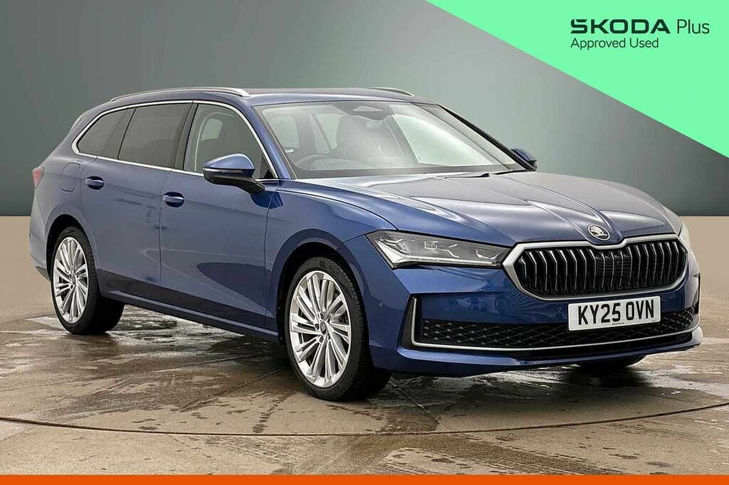 Skoda Superb 2.0 Tdi Se L Dsg Blue