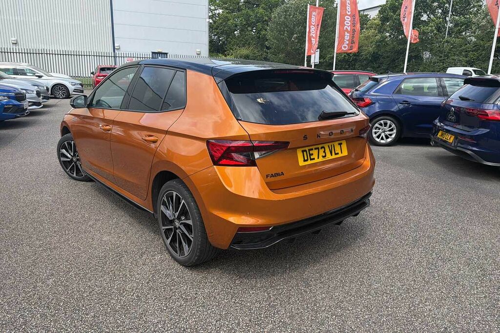 Skoda Fabia 1.0 Tsi 110 Monte Carlo DE73VLT Orange #3