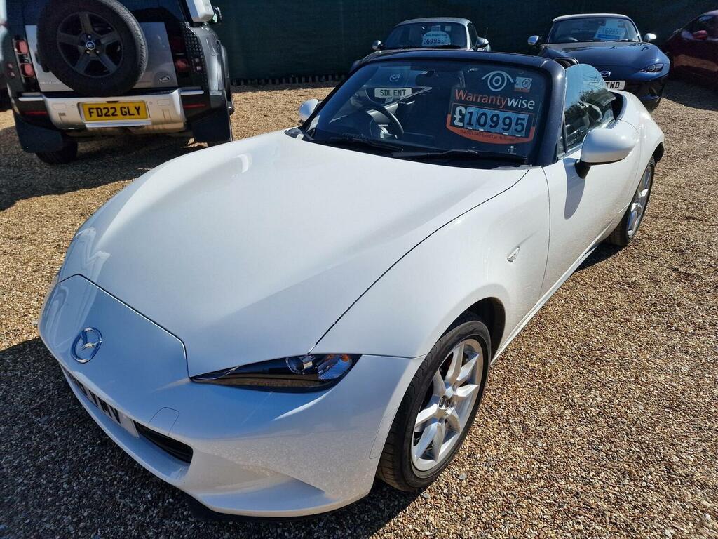 Mazda MX-5 Convertible 1.5 Skyactiv-g Se Euro 6 201818 FH18VMV White #3