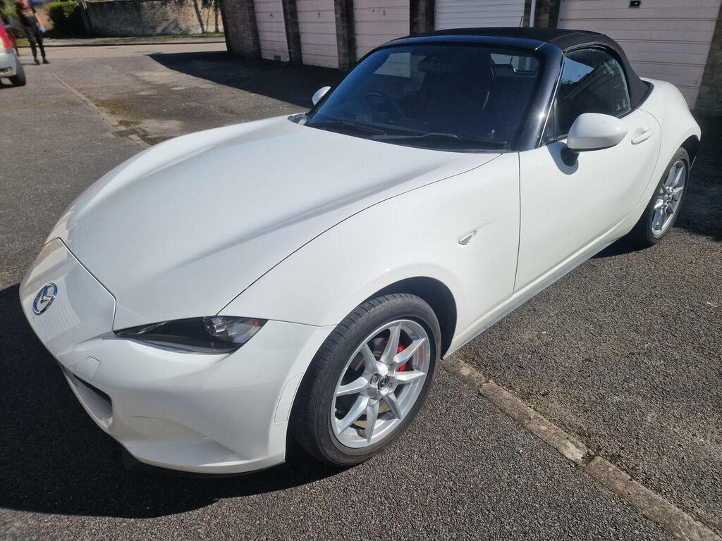 Mazda MX-5 Convertible 1.5 Skyactiv-g Se Euro 6 201818 FH18VMV White #6