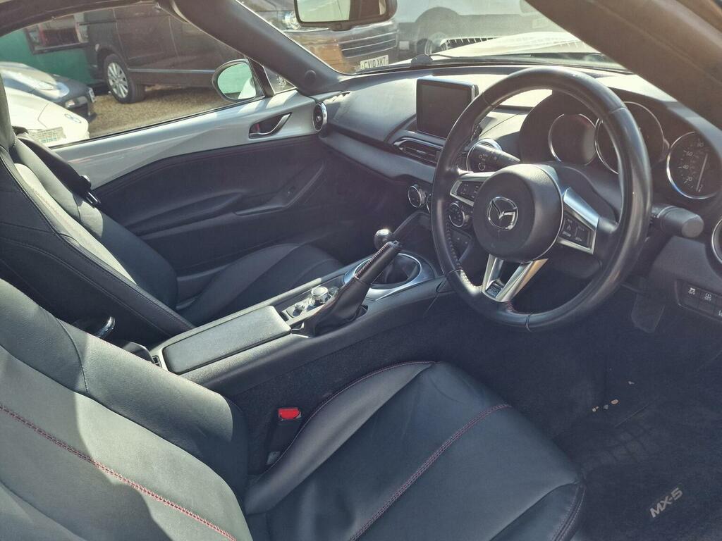 Mazda MX-5 Convertible 1.5 Skyactiv-g Sport Nav Euro 6 2 GJ16FPL Silver #2