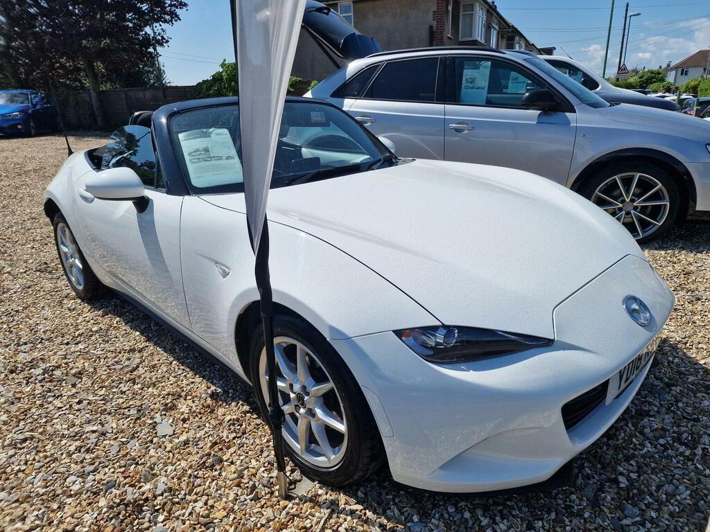 Mazda MX-5 Convertible 1.5 Skyactiv-g Se-l Nav Euro 6 20 YD18KGO White #5
