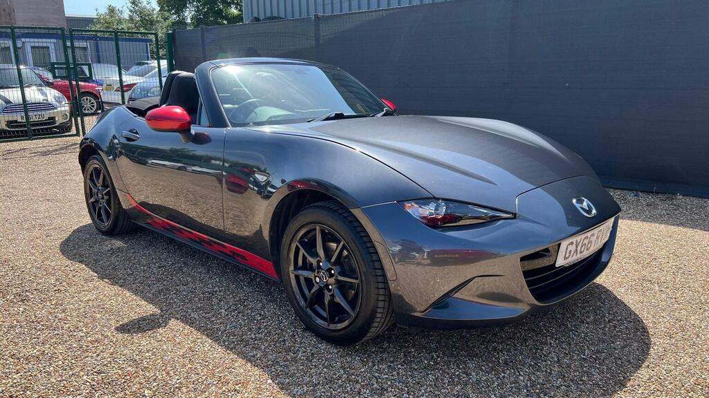 Mazda MX-5 Convertible 1.5 Skyactiv-g Icon Euro 6 20166 Grey
