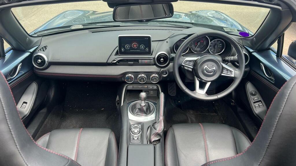 Mazda MX-5 Convertible 1.5 Skyactiv-g Sport Nav Euro 6 2 LW16AZZ Blue #5