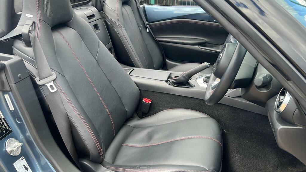 Mazda MX-5 Convertible 1.5 Skyactiv-g Sport Nav Euro 6 2 LW16AZZ Blue #2