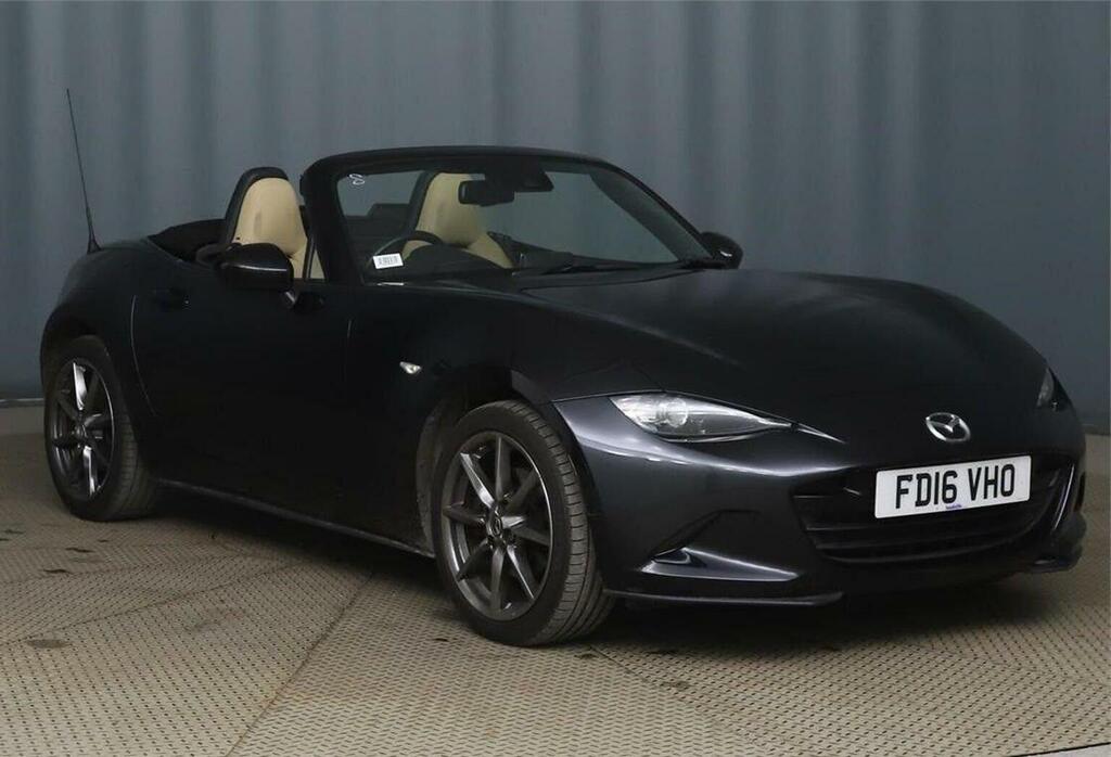 Mazda MX-5 2.0 Skyactiv-g Sport Nav Euro 6 Black