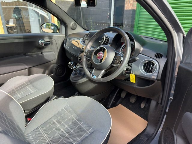 Fiat 500 Mhev Lounge Hatchback LS20BXJ Grey #5