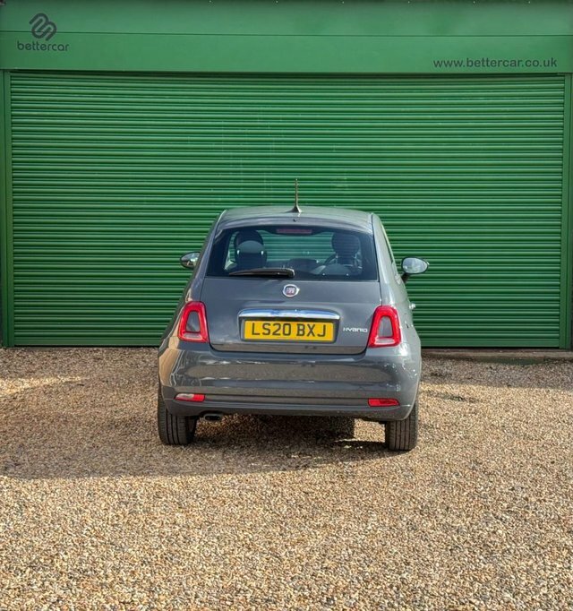 Fiat 500 Mhev Lounge Hatchback LS20BXJ Grey #3
