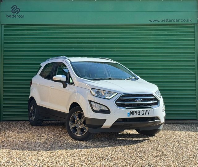 Ford Ecosport Ecoboost Zetec Suv White #3