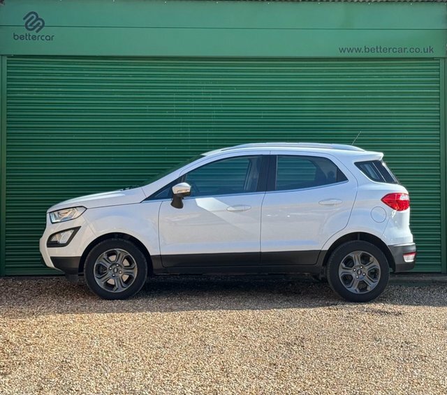 Ford Ecosport Ecoboost Zetec Suv White #5