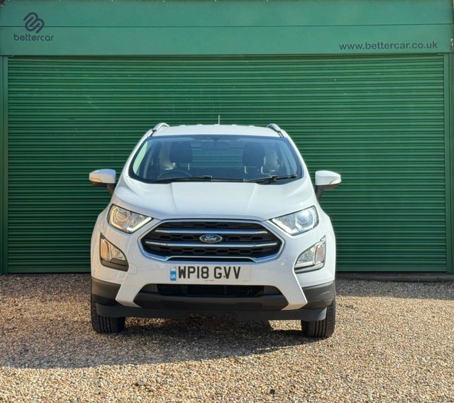 Ford Ecosport Ecoboost Zetec Suv White #2