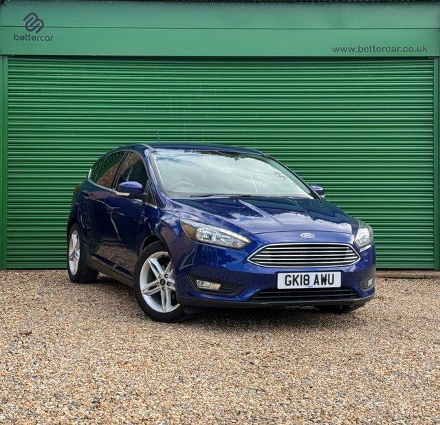 Ford Focus Ecoboost Zetec Edition Hatchback Blue #3