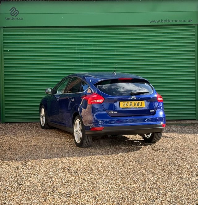 Ford Focus Ecoboost Zetec Edition Hatchback Blue #6