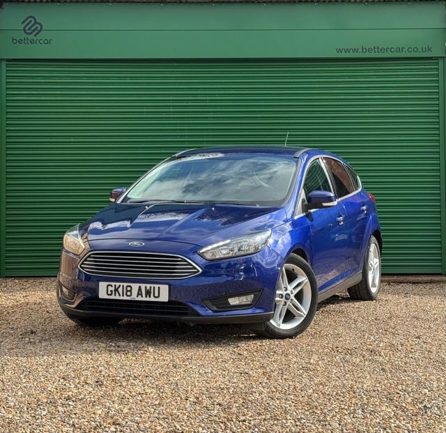 Ford Focus Ecoboost Zetec Edition Hatchback Blue