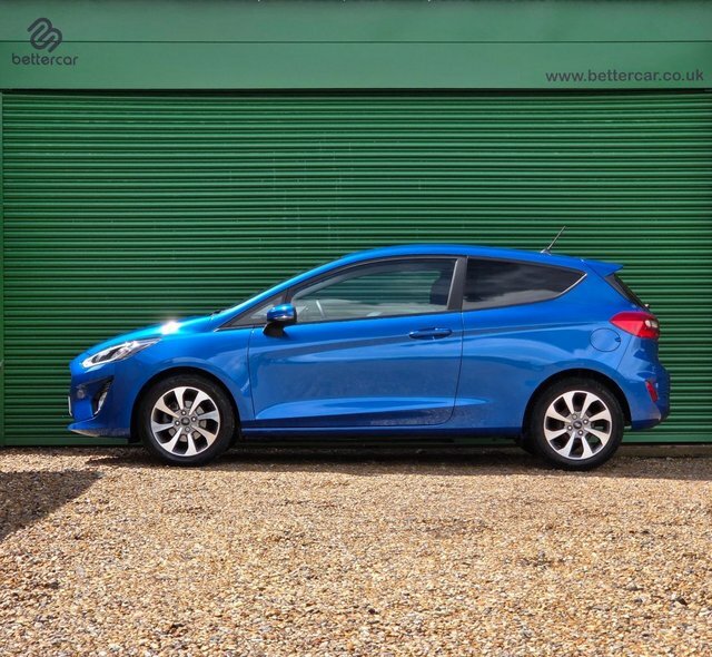 Ford Fiesta Ti-vct Trend Hatchback GY69MVH Blue #4
