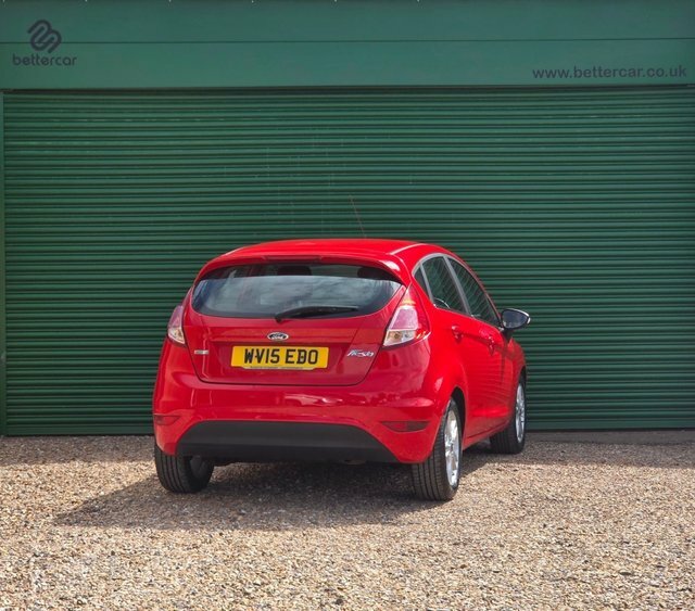 Ford Fiesta Ecoboost Zetec Hatchback WV15EDO Red #5