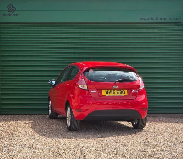 Ford Fiesta Ecoboost Zetec Hatchback WV15EDO Red #6