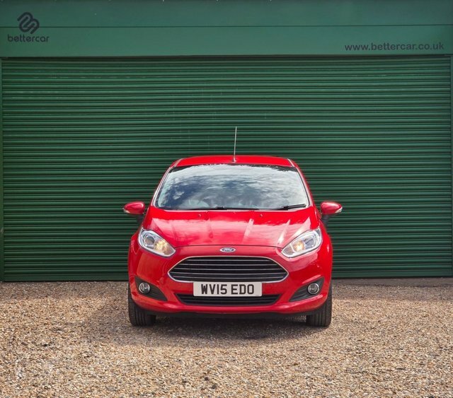 Ford Fiesta Ecoboost Zetec Hatchback WV15EDO Red #2