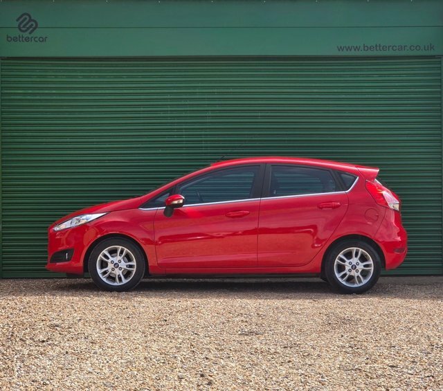 Ford Fiesta Ecoboost Zetec Hatchback WV15EDO Red #3