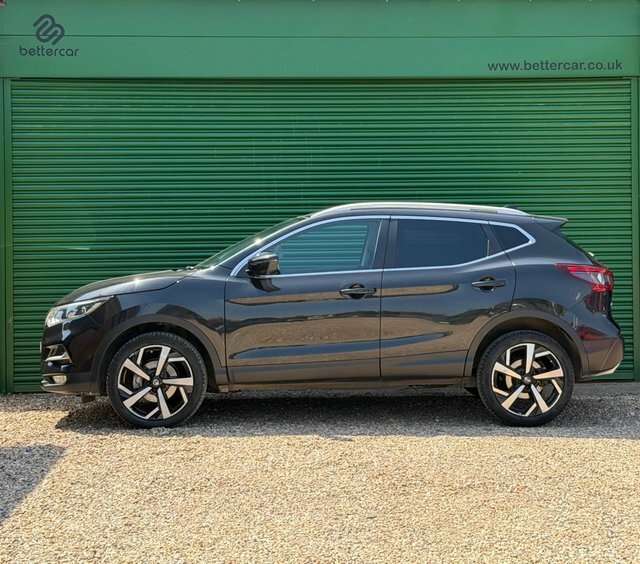 Nissan Qashqai Dig-t Tekna Suv DL18XRK Black #5