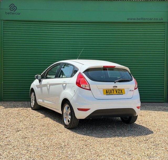 Ford Fiesta Zetec Hatchback White #6