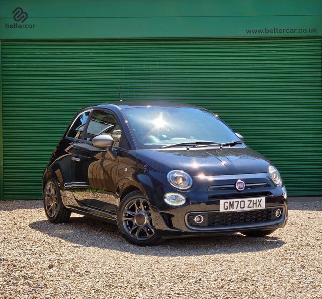 Fiat 500 Mhev Sport Hatchback GM70ZHX Black #3