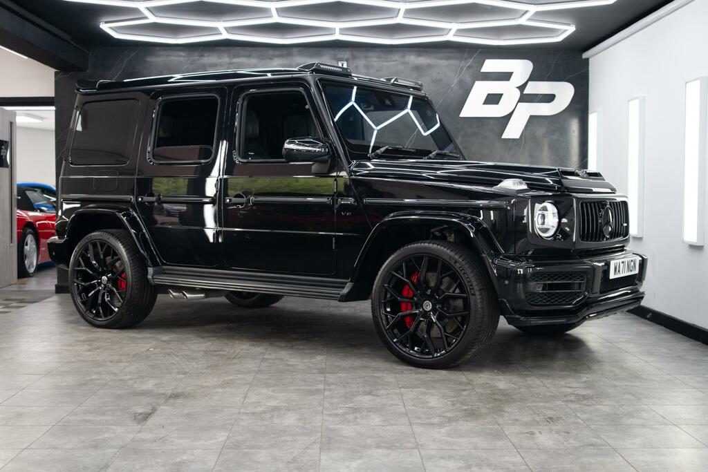 Mercedes-Benz G Class 4.0 G63 V8 Biturbo Amg Suv Spds9gt 4Ma YT19JEC Black
