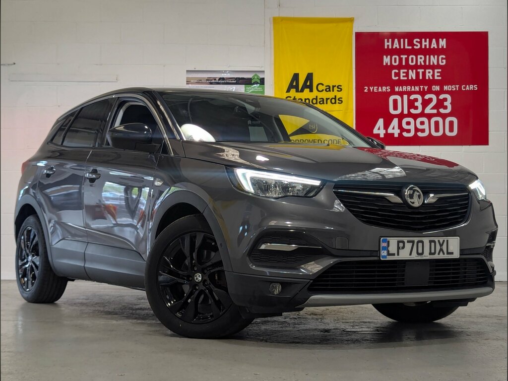 Vauxhall Grandland X 1.5 Turbo D Sri Nav Main Dealer Service Histor Grey
