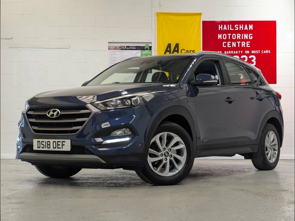 Hyundai Tucson 1.6 Gdi Blue Drive Se Nav Suv Eu DS18OEF Blue #2