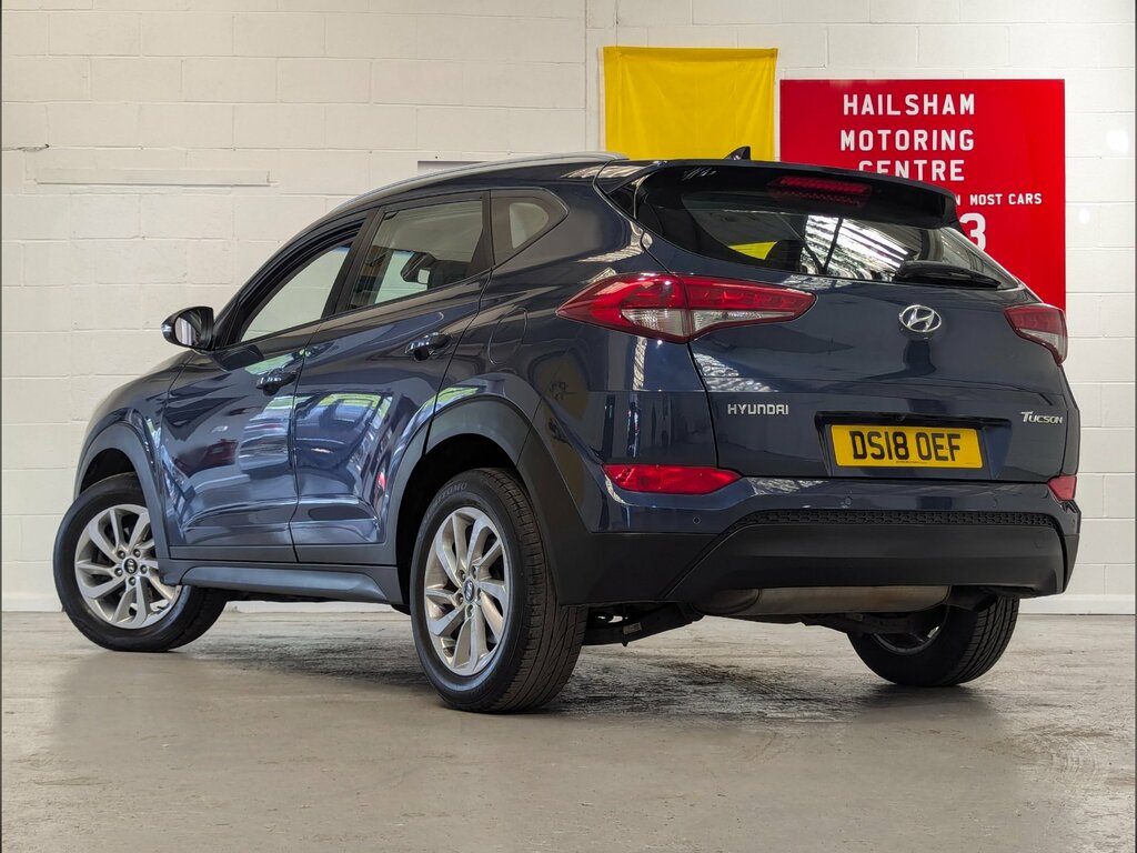 Hyundai Tucson 1.6 Gdi Blue Drive Se Nav Suv Eu DS18OEF Blue #4
