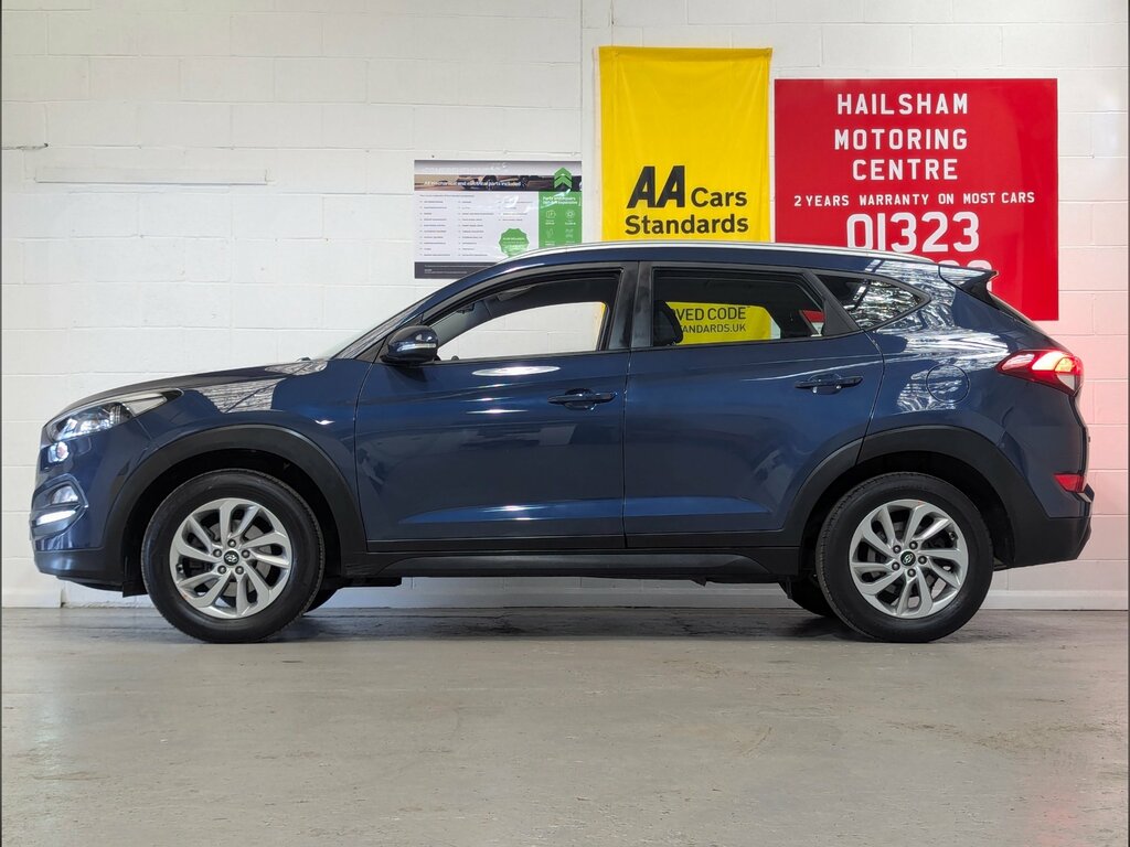 Hyundai Tucson 1.6 Gdi Blue Drive Se Nav Suv Eu DS18OEF Blue #3