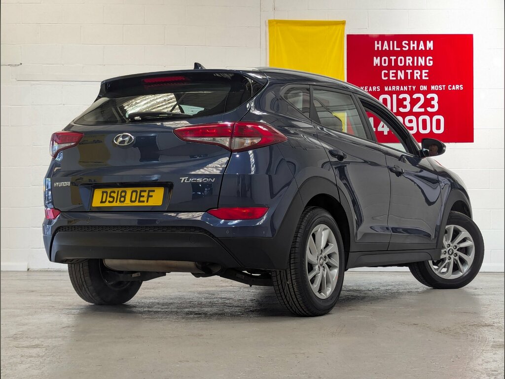 Hyundai Tucson 1.6 Gdi Blue Drive Se Nav Suv Eu DS18OEF Blue #5