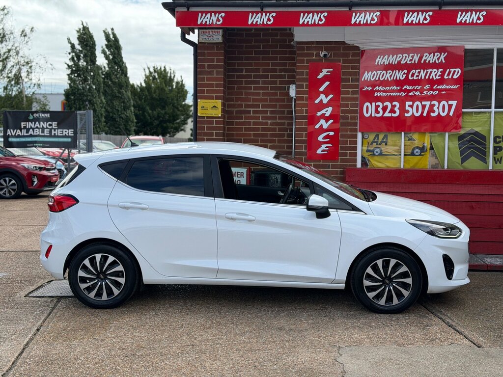 Ford Fiesta 1.0T Ecoboost Mhev Titanium Hatchback H RE23KTT White #2