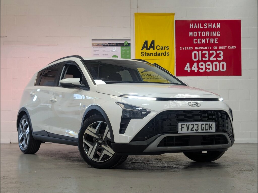 Hyundai Bayon 1.0 T-gdi Mhev Premium Suv Hybrid Manua White