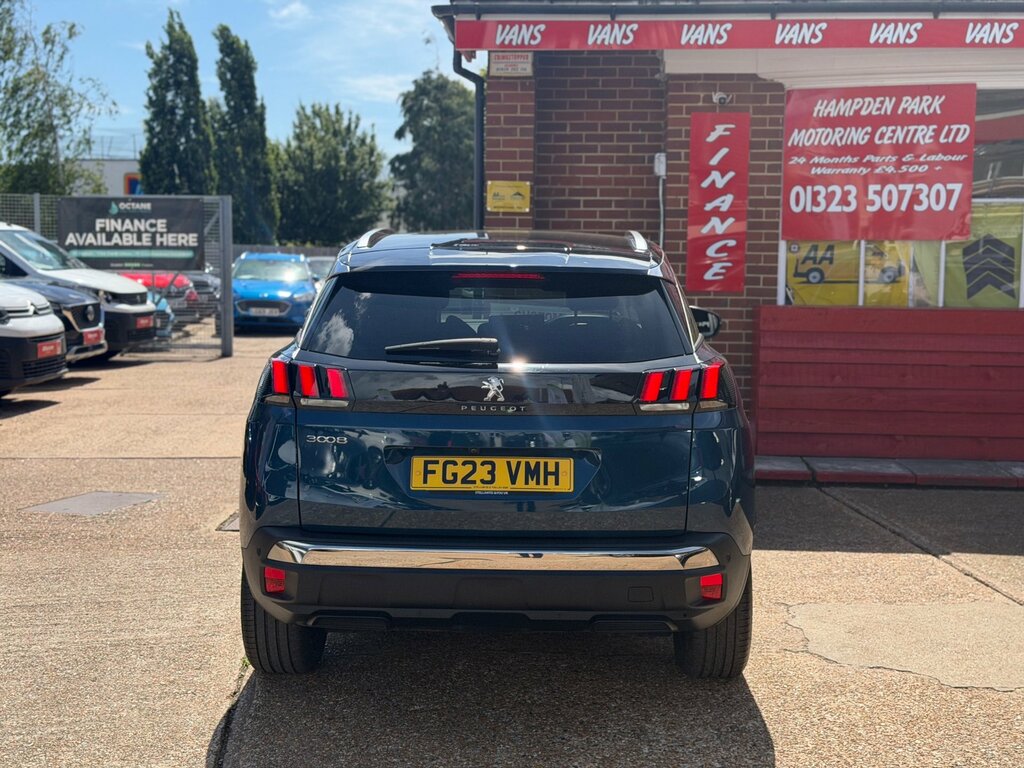 Peugeot 3008 1.2 Puretech Allure Premium Suv Eat E FG23VMH Blue #4
