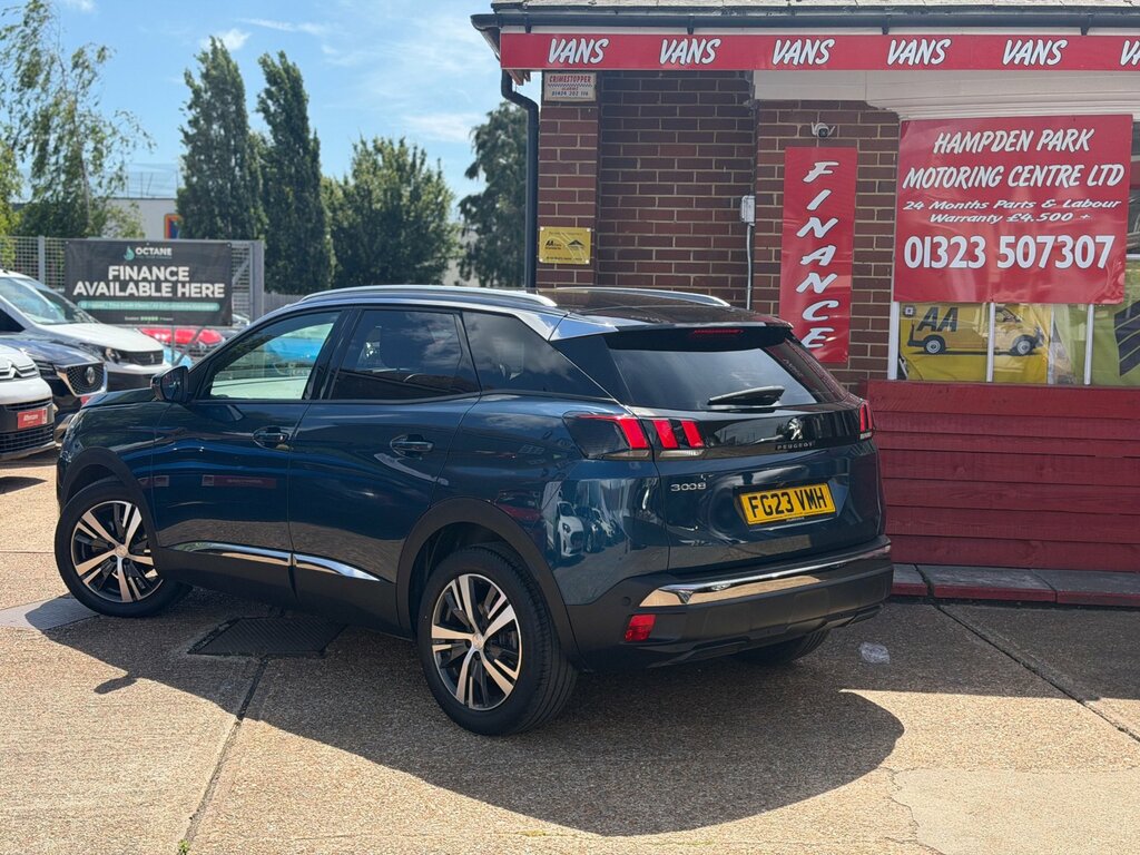Peugeot 3008 1.2 Puretech Allure Premium Suv Eat E FG23VMH Blue #5