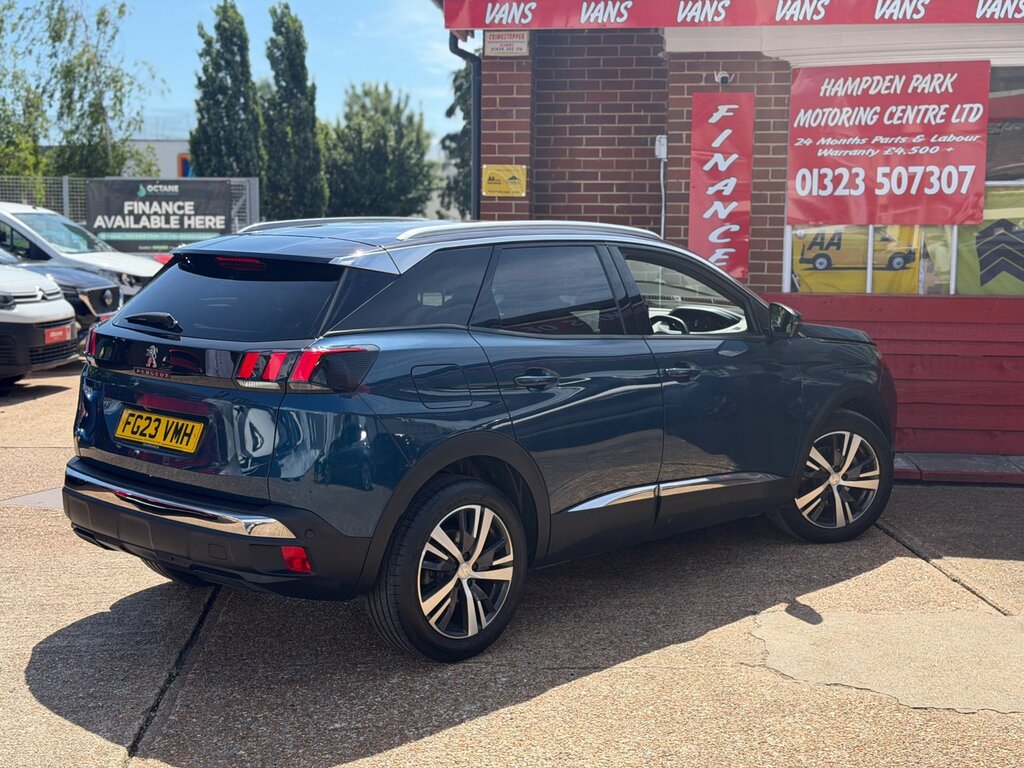 Peugeot 3008 1.2 Puretech Allure Premium Suv Eat E FG23VMH Blue #3