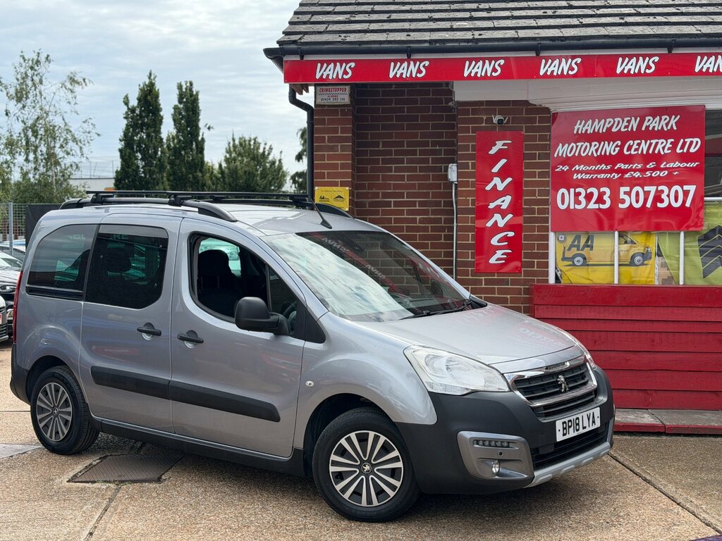 Peugeot Partner Tepee 1.6 Bluehdi Outdoor Mpv Etg Euro 6 Ss Grey