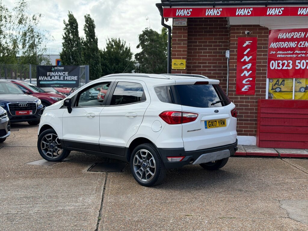 Ford Ecosport 1.5 Tdci Titanium Suv 2Wd Euro 6 GX17YRM White #5