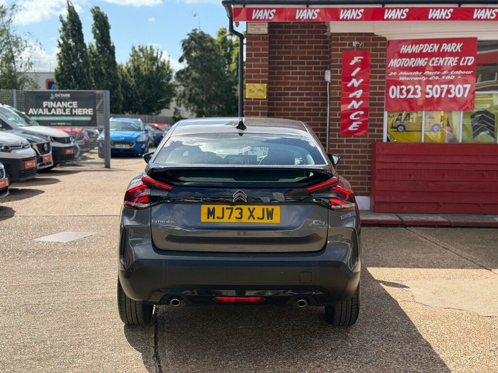 Citroen C4 1.2 Puretech Sense Plus Hatchback Eat8 MJ73XJW Grey #4