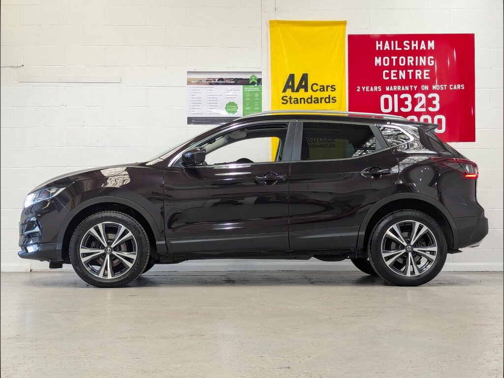 Nissan Qashqai 1.3 Dig-t N-connecta Suv Euro 6 BJ21YYH Black #3