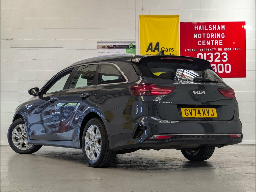 Kia Ceed 1.5 T-gdi 2 Sportswagon Euro 6 GV74KVJ Grey #4