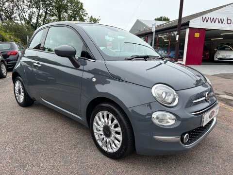 Fiat 500 1.2 Lounge Convertible GX69LBJ Grey #4