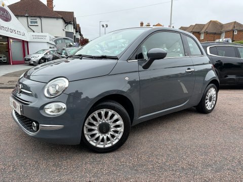 Fiat 500 1.2 Lounge Convertible Grey