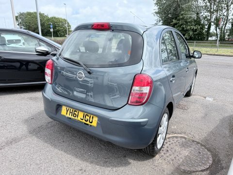 Nissan Micra 1.2 Acenta YH61JGU Grey #5