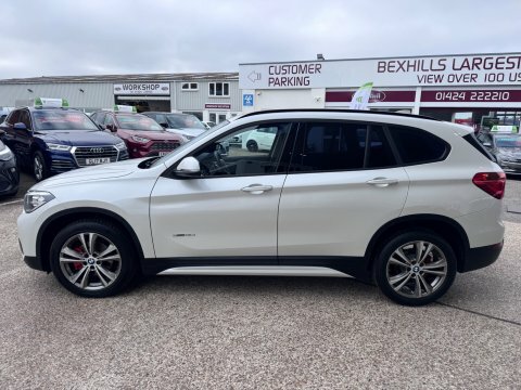 BMW X1 Sdrive18d Sport  White #5