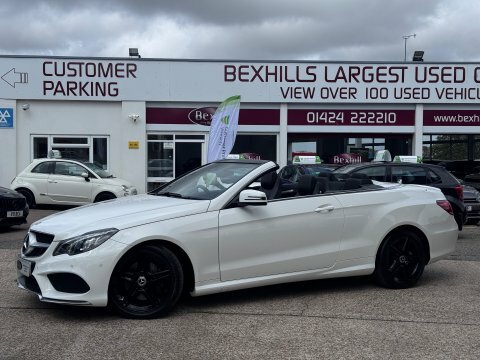 Mercedes-Benz E Class E350 Bluetec Amg White